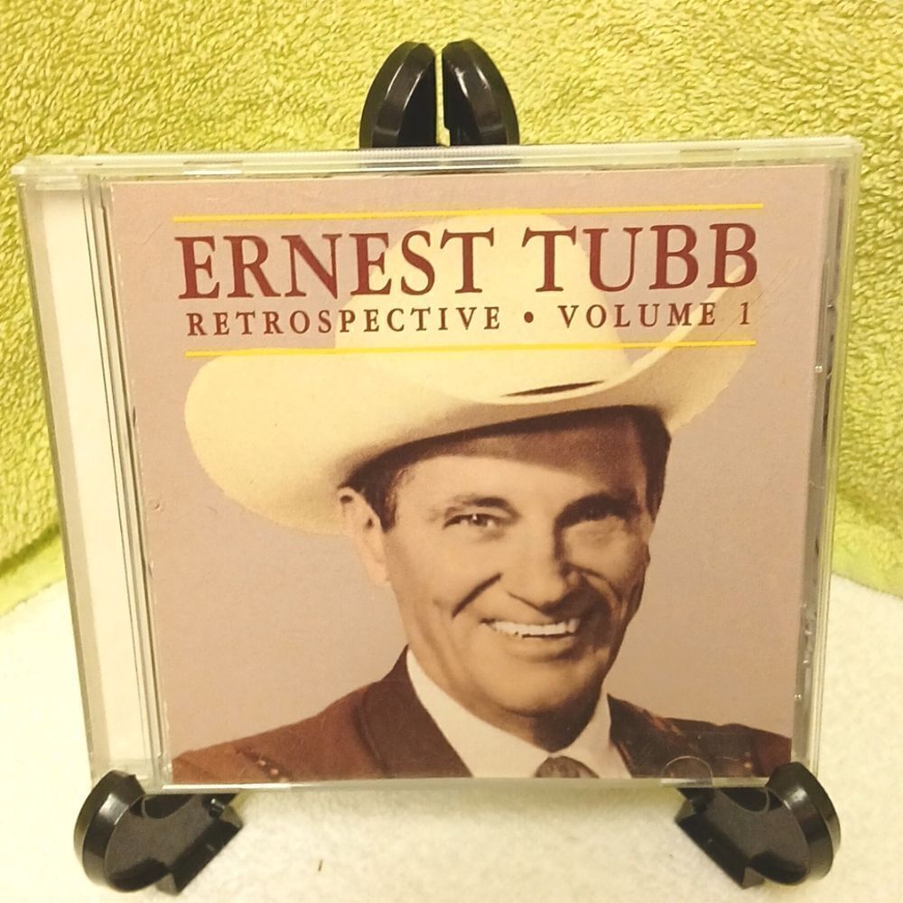 🩷ERNEST TUBB "RETROSPECTIVE" VOLUME 1, MUSIC CD